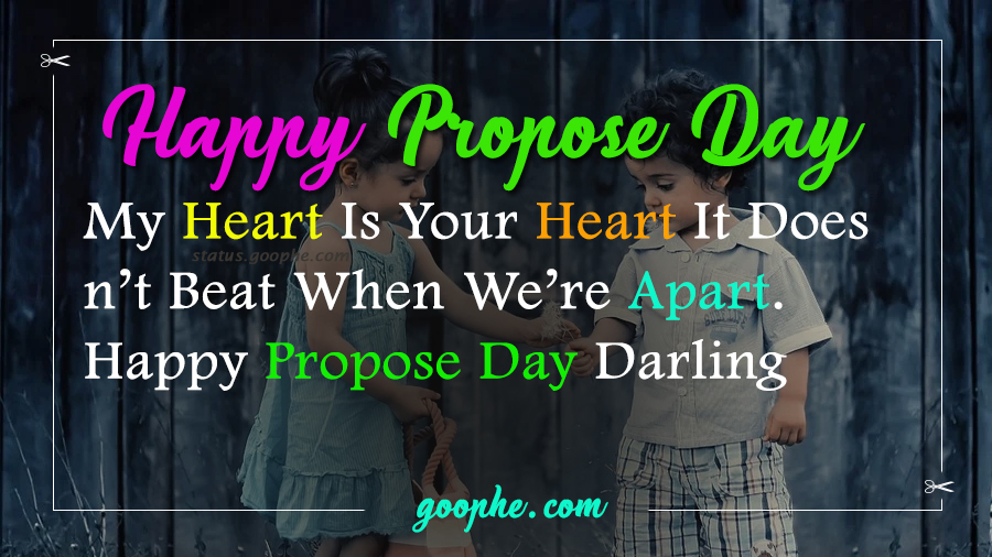 Propose Day Status For Husband