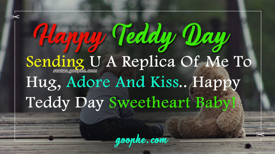 Happy Teddy Day Status For Whatsapp